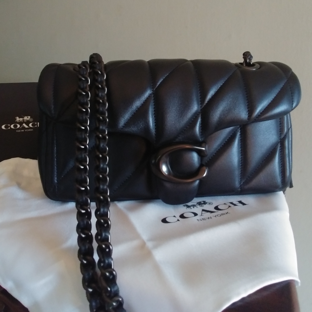 Authentic COACH Quilted Tabby 20 PLUS FREE COACH GIFT